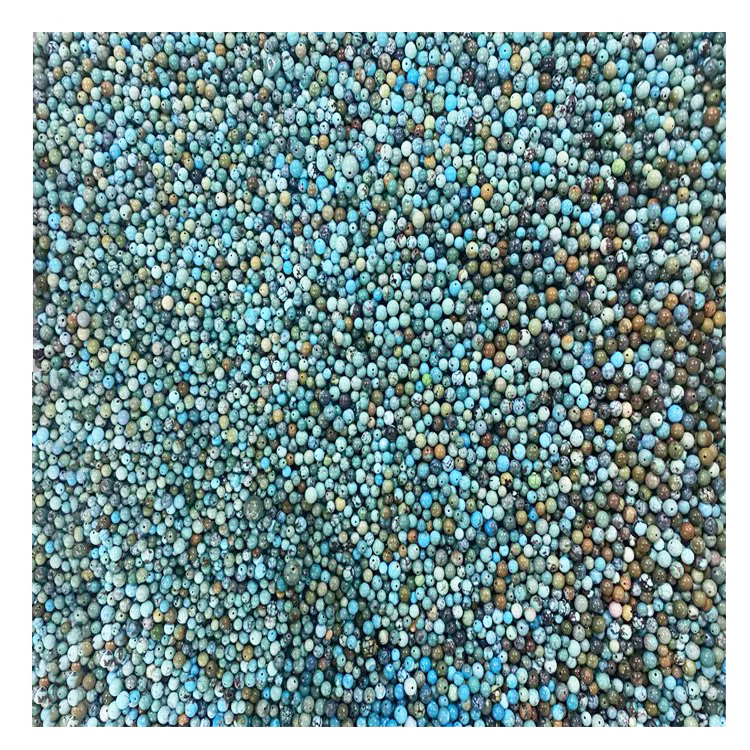 High Quality Real Genuine Vibrant Blue Green Turquoise Beads 18