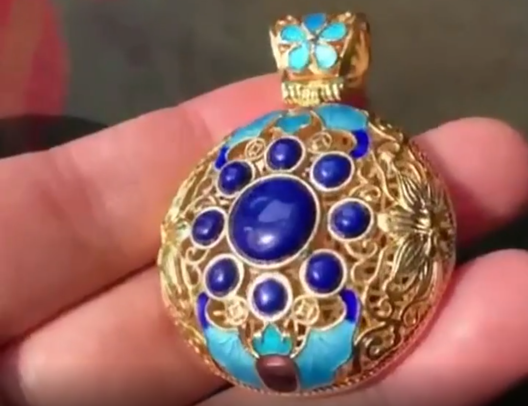 ਲਪਿਸ ਲਾਜ਼ੁਲੀ ਲਟਕਾ 10