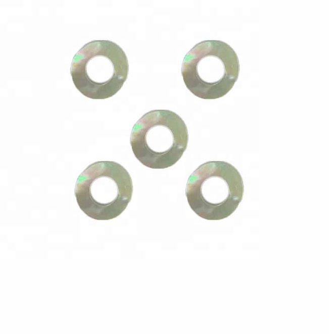 Handmade gemstone white Different shapes MOP size 12mm 16