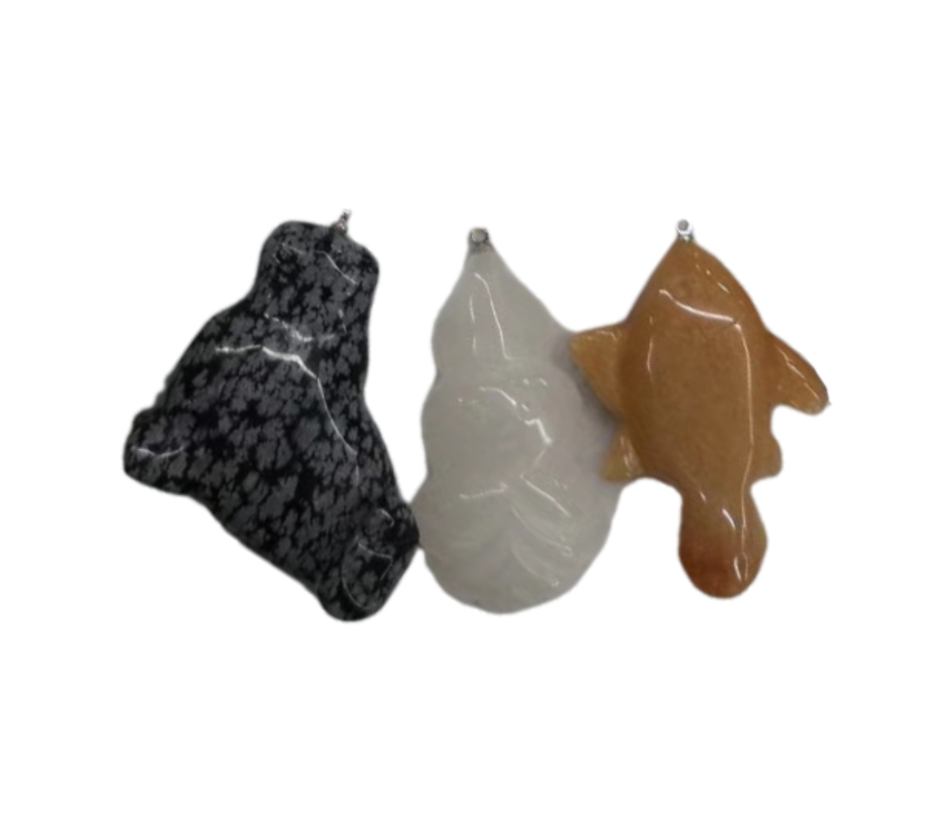 చేతితో తయారు చేసిన ఆభరణాలు చెక్కిన జంతువులు రత్నాల లాకెట్టు రత్నం చెక్కిన అలంకారమైన వివిధ రంగులు 16