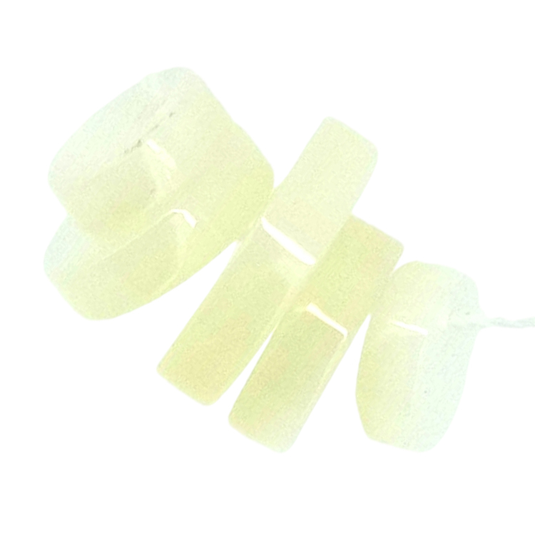 Mop Shell Gemstone round bead tower shape Necklace 16