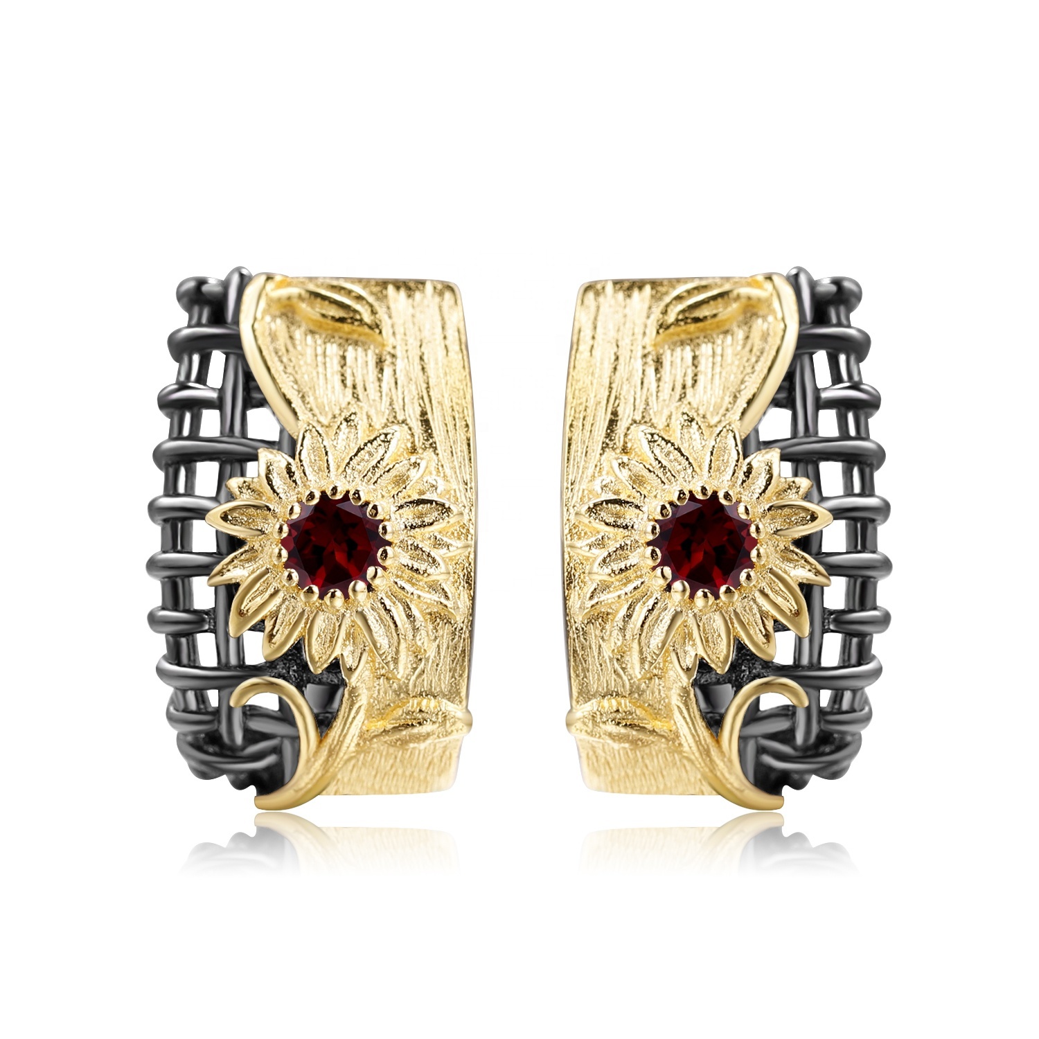 Natural Healing Drop Earrings Inner Peace Meditation 4