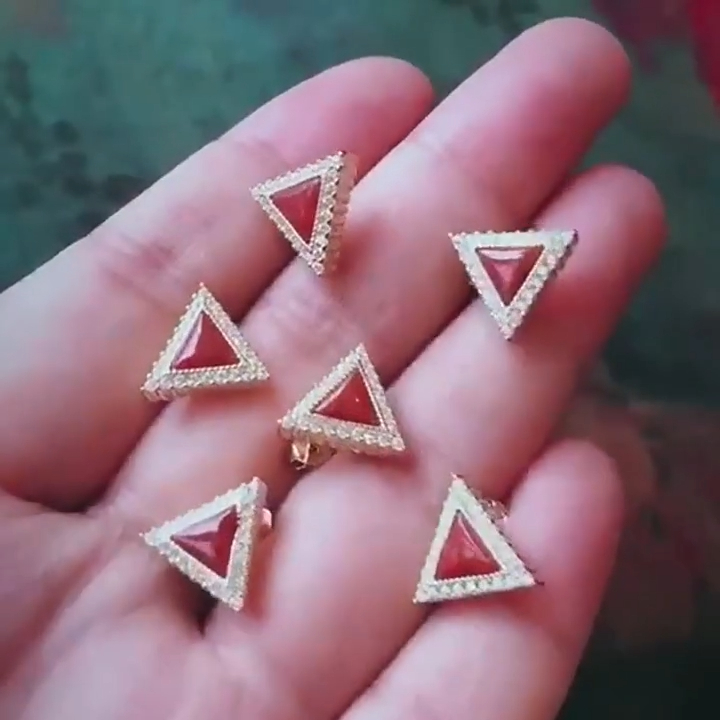 Natural Healing Drop Earrings Inner Peace Meditation 10