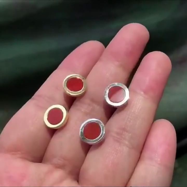 Gemstone earrings rough crystal earrings raw gemstones 10