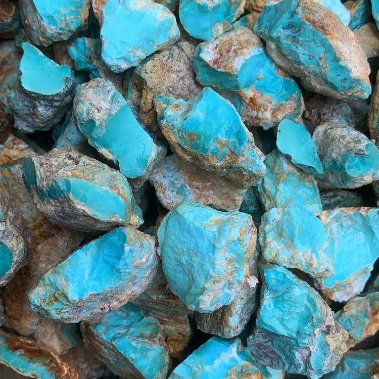 Natural Raw Turquoise Jewelry Making 16