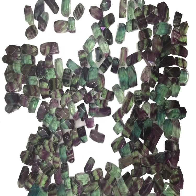 Green Fluorite Pyramid laukizuzena Gemstone Handizkako Gemstone Bitxiak Harribitxia egitea 1