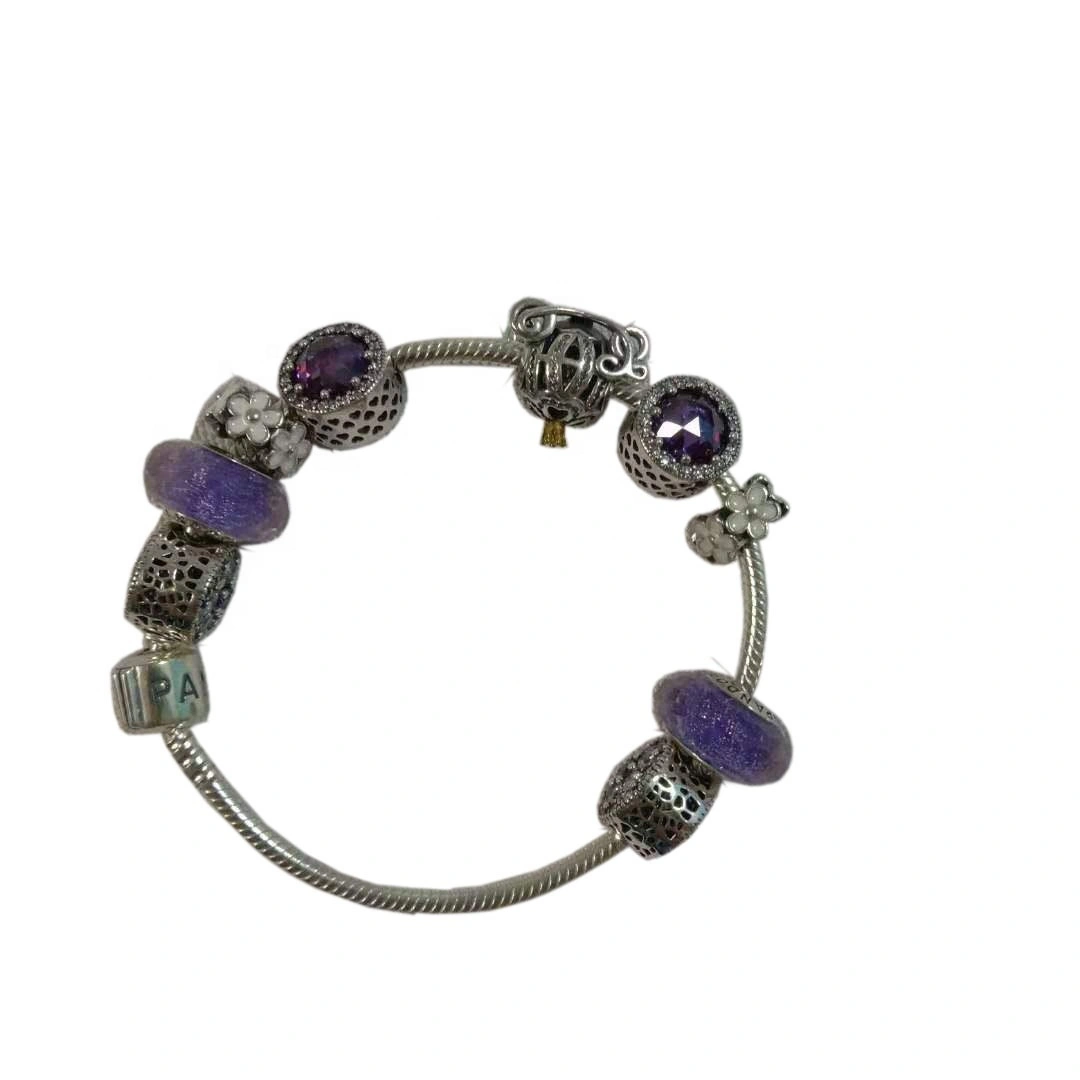 famous  women  925 silver  Heart  Bracelet 1