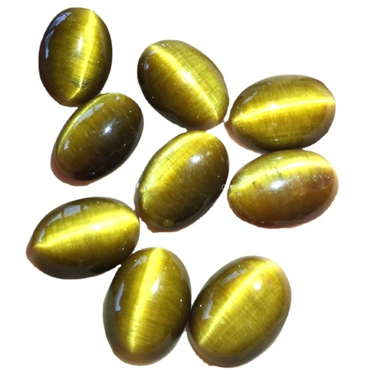 Natural Tiger\'s eye oval shape cabochon all sizes available loose gemstone 1