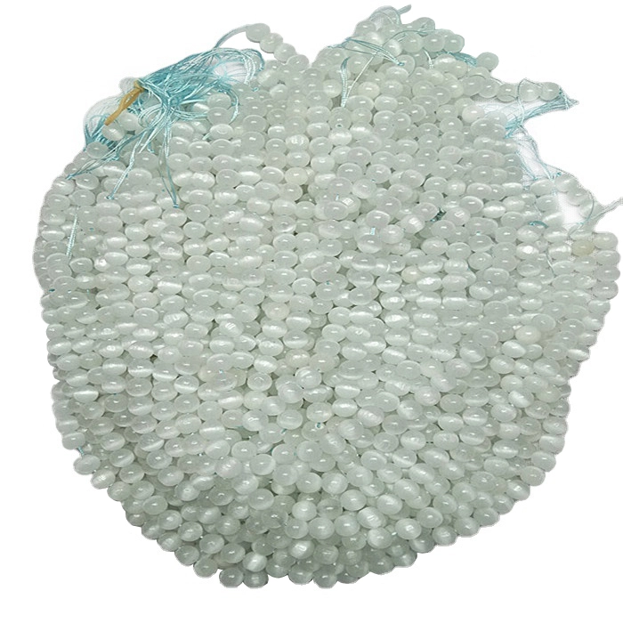Beautiful Polished Rare Celestite Beads 6mm 8mm Natural Stone Full Strands for Jewelry making 1