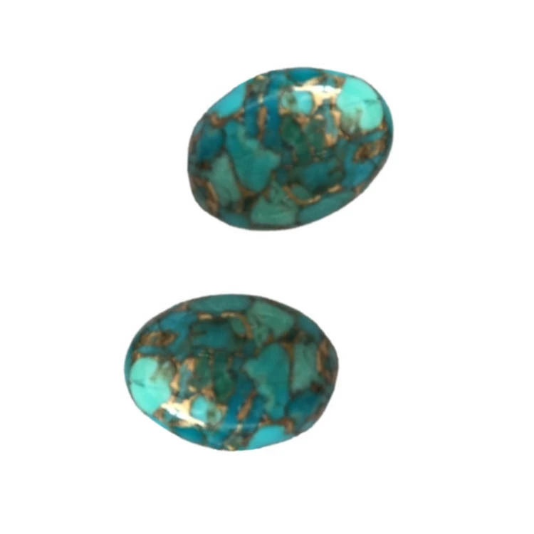 mass quantity to wholesale Kingman compressed copper Turquoise beads and Cabochons 1