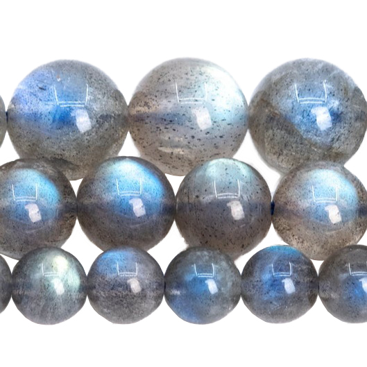 Природни лабрадорите полирано глатко округле перлице природни драгуљ округлих лабавих перлица 14