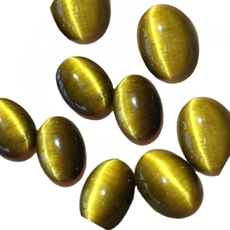 Tiger Tiger Mripat Cabochon Oval Cabochon Polishing Gem Semilan 1
