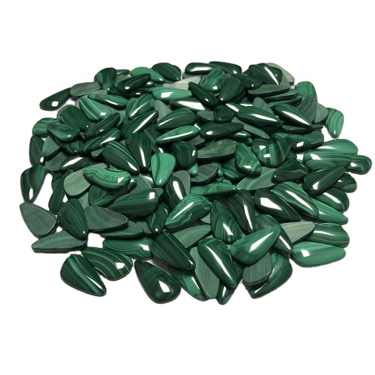 Cabochon Malachite Cabochon Loose Gemstone Cabochon Permanan Apik 1