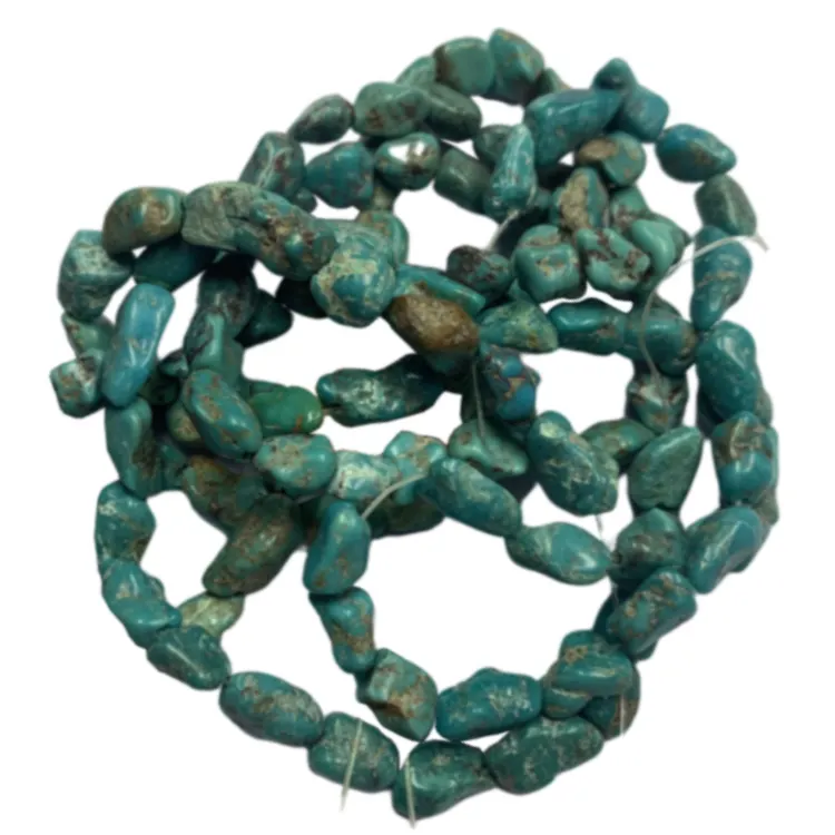 turquoise awọn eerun olopobobo ni osunwon Owo | Awọn okuta iyebiye ZH 5