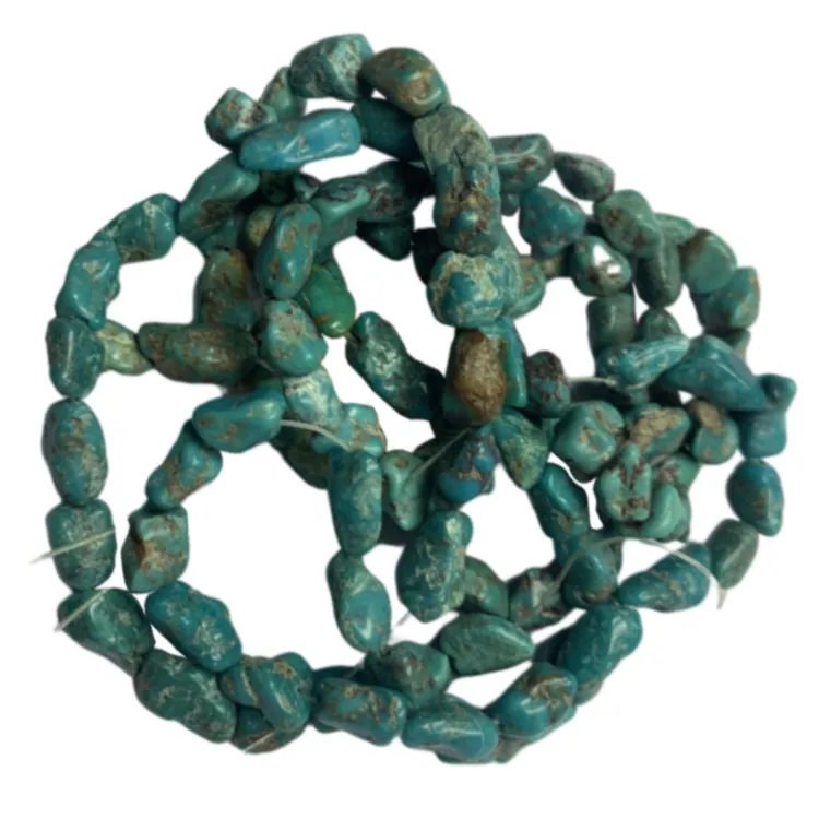 turquoise awọn eerun olopobobo ni osunwon Owo | Awọn okuta iyebiye ZH 4