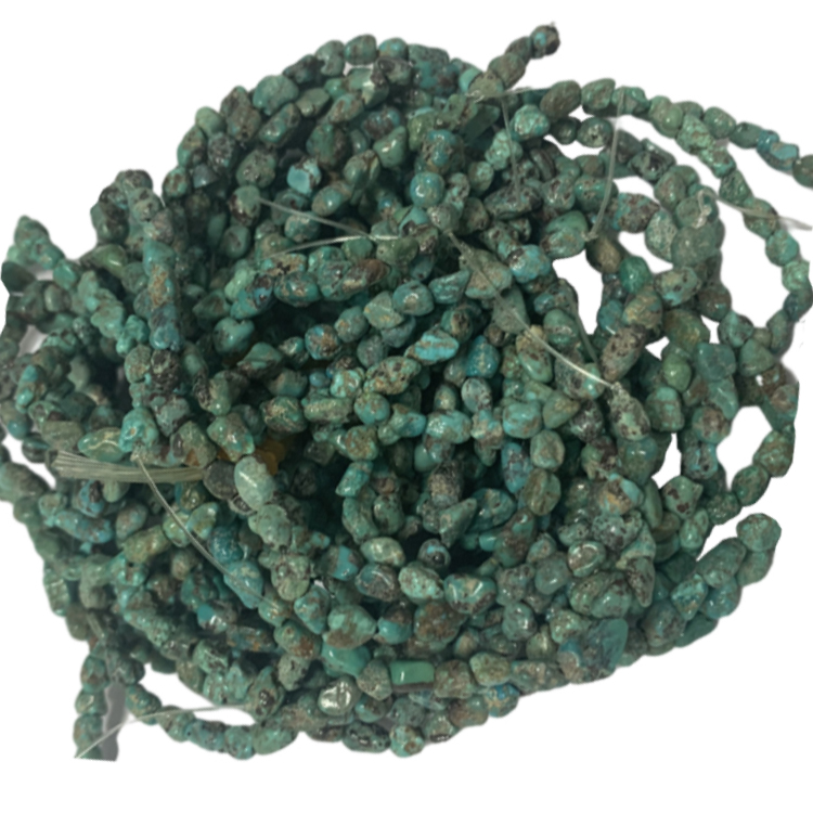 ʻO ke aliʻi kūlohelohe maoliʻo Turquoise Chip Beads 18