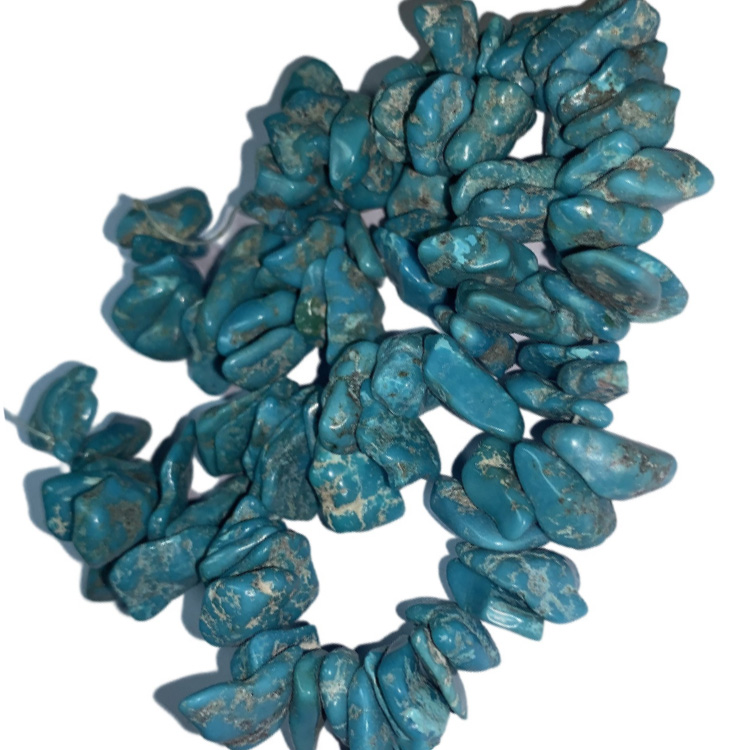 Naturlige turkis blå chipperler 18