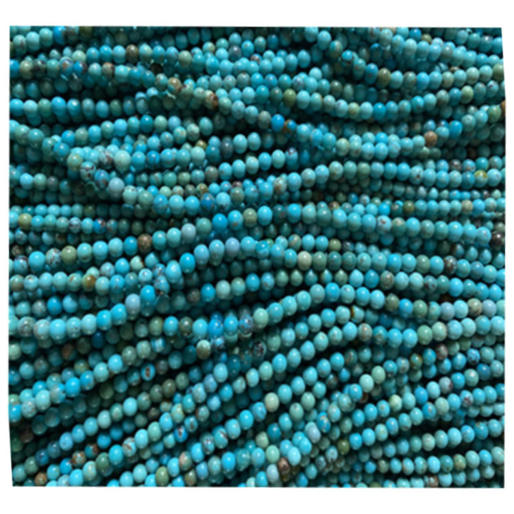 అందమైన సహజ మణి రాయి పూస 18