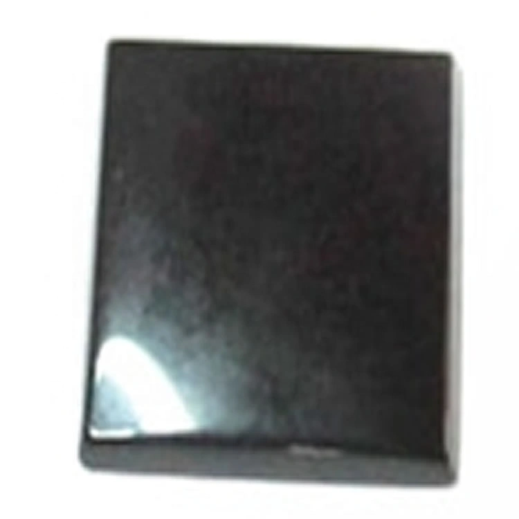 Swarte Onyx Gemstone Cabochons Natural Square Platte Onyx Ferskate grutte 1