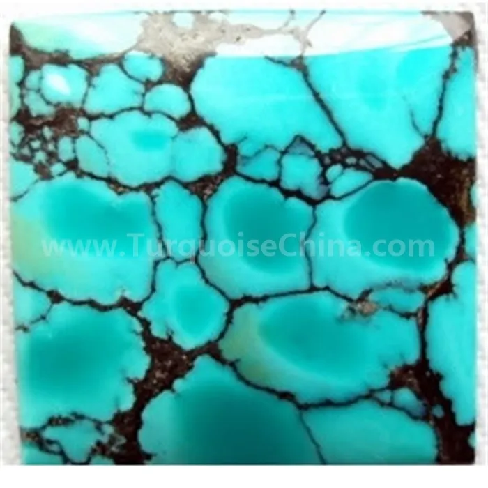 Custom Spiderweb Turquoise Cabochons wauzaji wa wasambazaji wa kuaminika | ZH Gems. 1