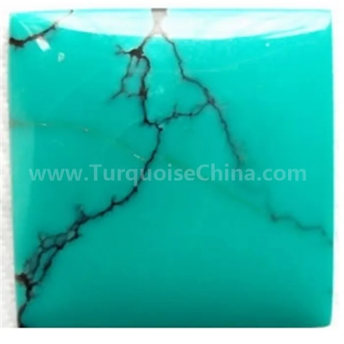 Custom Spiderweb Turquoise Cabochons wauzaji wa wasambazaji wa kuaminika | ZH Gems. 4