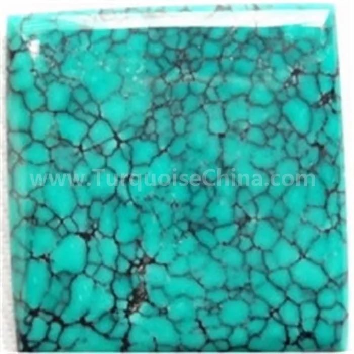 Custom Spiderweb Turquoise Cabochons wauzaji wa wasambazaji wa kuaminika | ZH Gems. 6