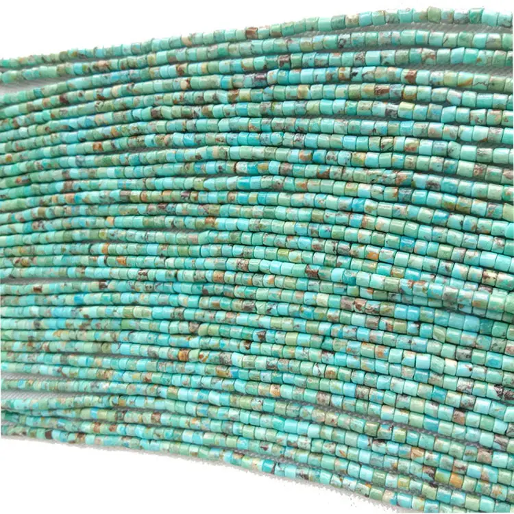 good quality square turquoise beads business | ZH Gems 1
