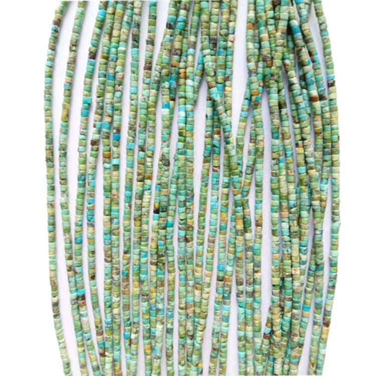 ස්ථාවර ටර්කියුයිස් මැටික්ටන් හීෂි පබළු 16 '' 2mm 3mm 4mm 6mm 8mm 10mm 18