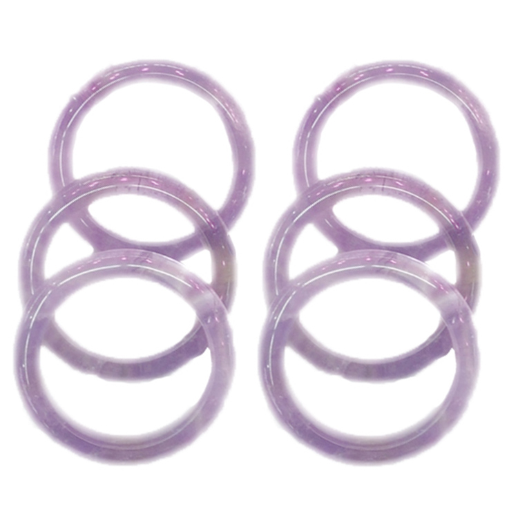Amethyst Bangle Gemstone ធម្មជាតិមានបរិមាណច្រើនក្នុងការលក់ដុំគ្រឿងអលង្ការ 14