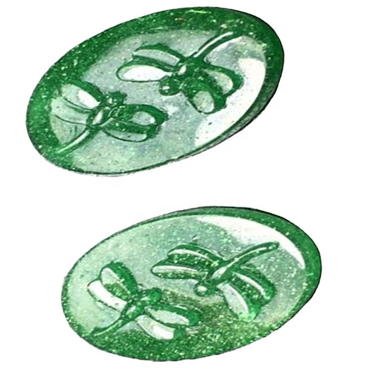 Green Dragonfly Quartz Carving 13