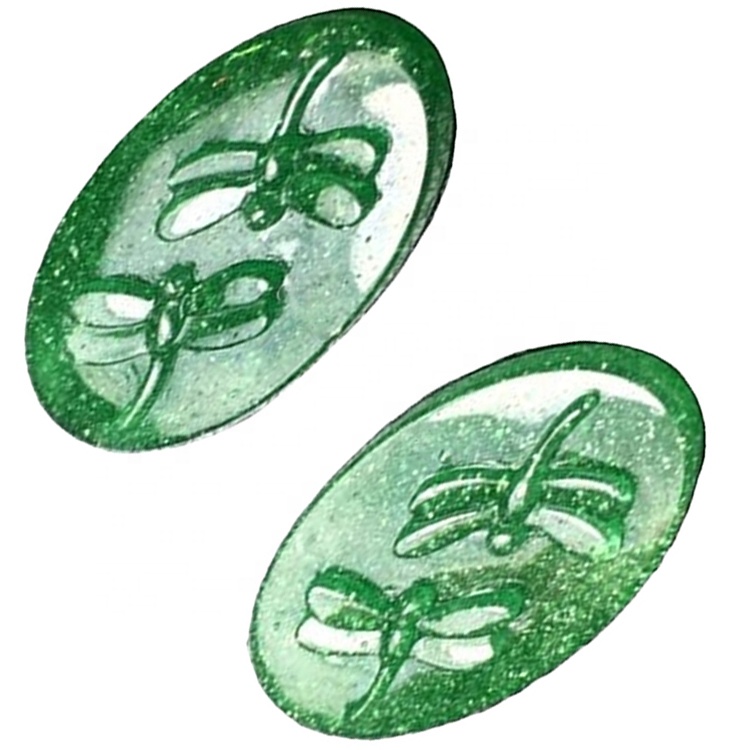 Green Dragonfly Quartz Carving 17