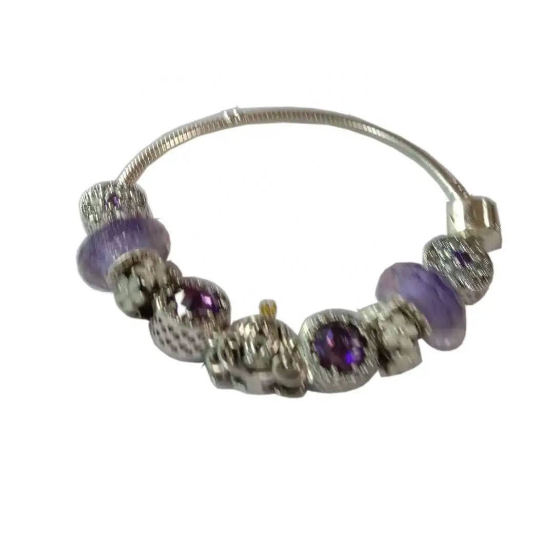 Berömda kvinnor 925 Silver Heart Armband 1