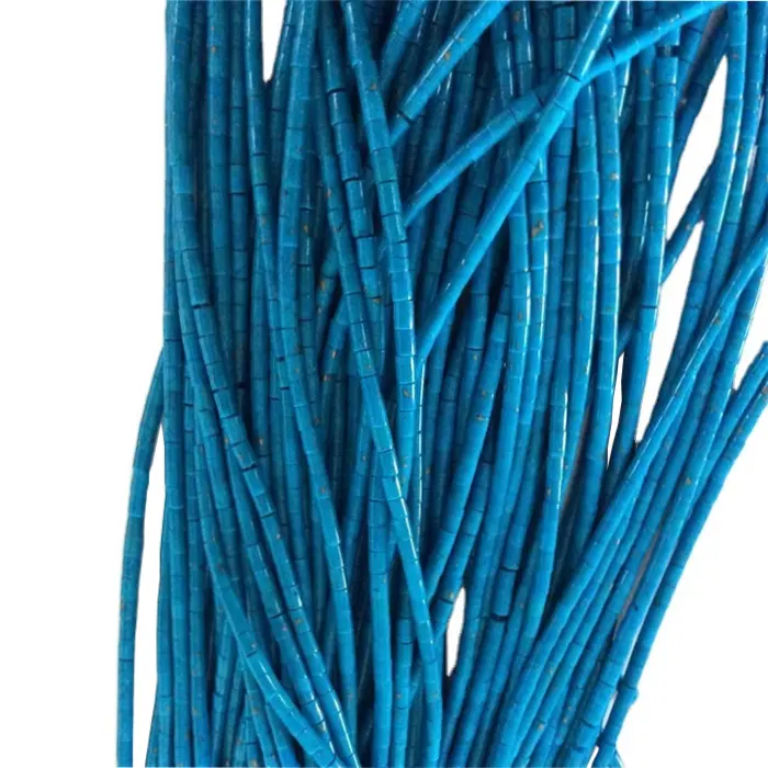 Custom natural turquoise heishi beads professional supplier Manufacturer | ZH Gems 2