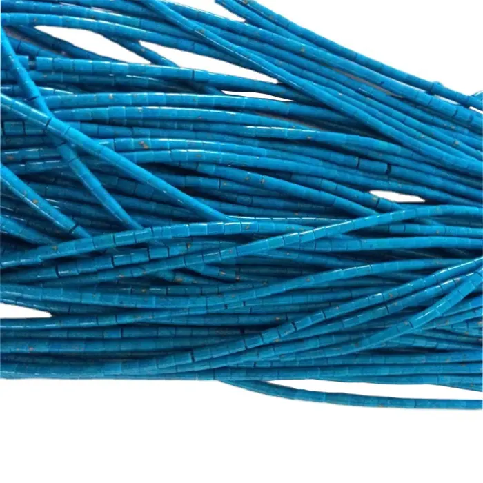 Custom natural turquoise heishi beads professional supplier Manufacturer | ZH Gems 3