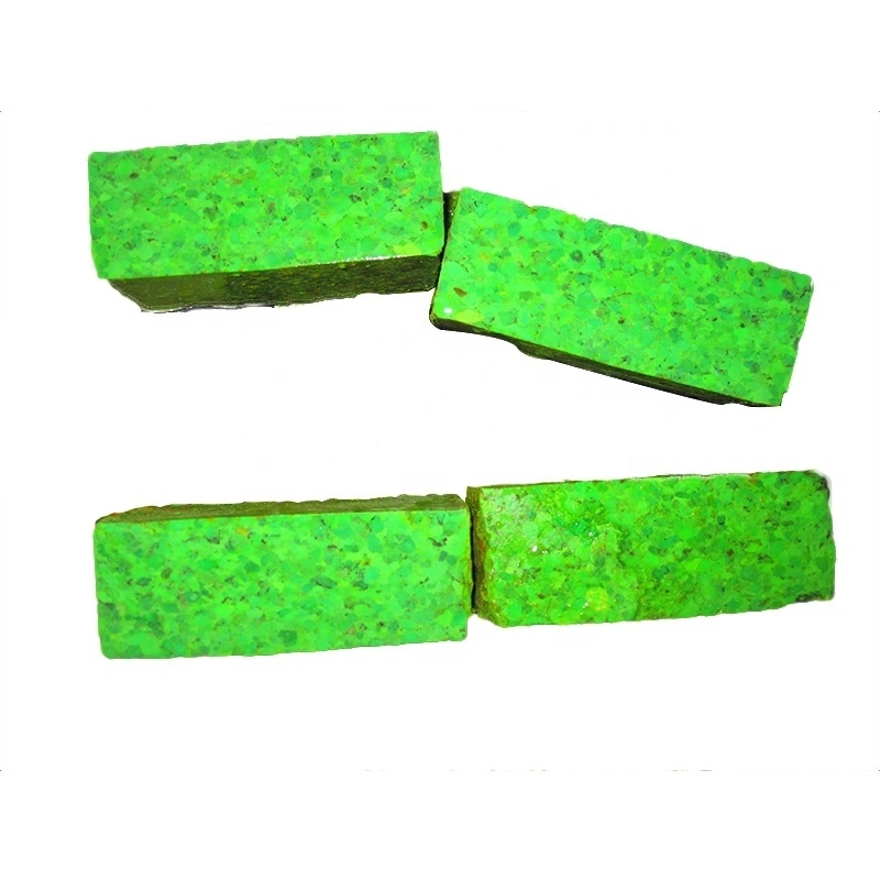 Apple kleur natuurlike turkoois saamgeperste edelsteen ruwe blok arizona my Kingman natuurlike turkoois 1