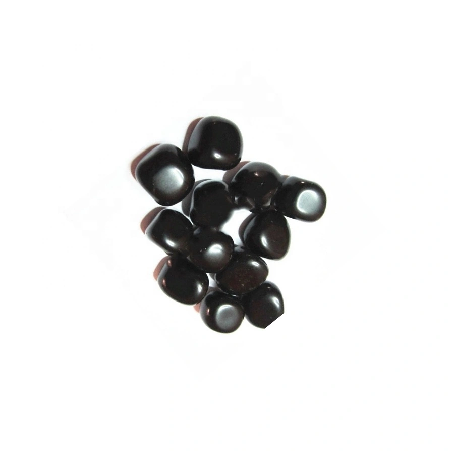 இயற்கை கருப்பு ஓனிக்ஸ் cabochon மேல் தரம் கையில் பளபளப்பான தளர்வான கல் நகைகளை உருவாக்கும் ரத்தினங்கள் 1