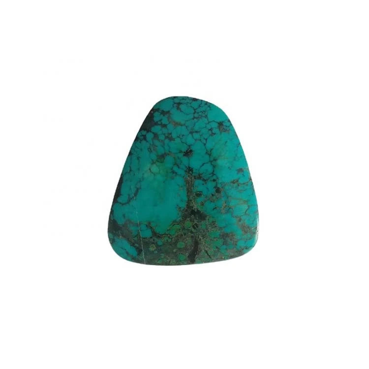Dili regular nga porma sa mga cabochon natural nga tinuud nga gemstone turquoise dili regular nga alahas nga cabochon 1