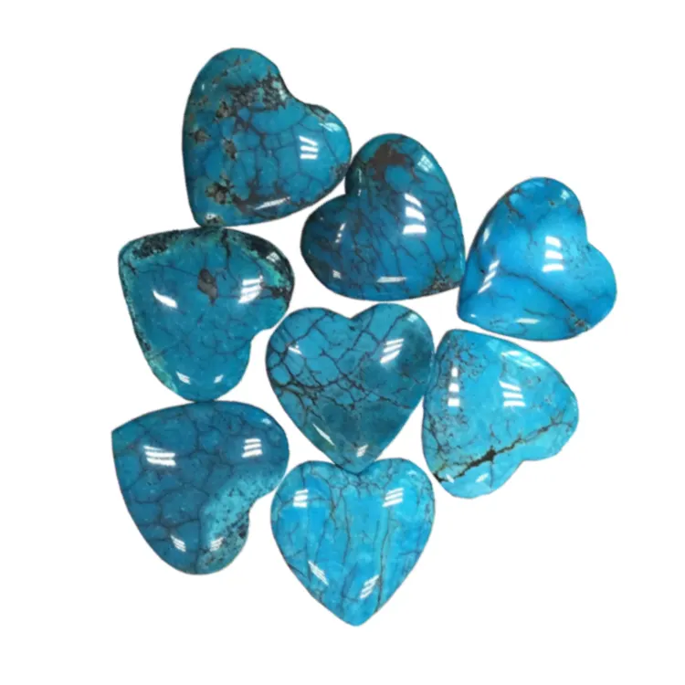 ZH Gems | អ្នកផ្គត់ផ្គង់ cabochon turquoise ពិតប្រាកដល្អបំផុត 4