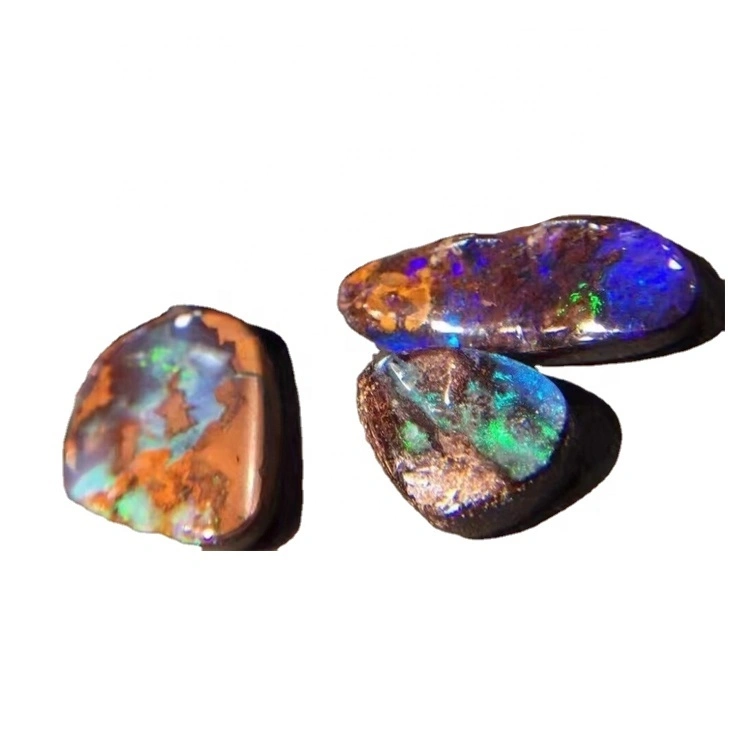 Opal Opal Cabochons karo geni Lot Low Loos Gemsstones Gemstones Gemstones Bunder Babak Cabochon Cantik Irregular 1
