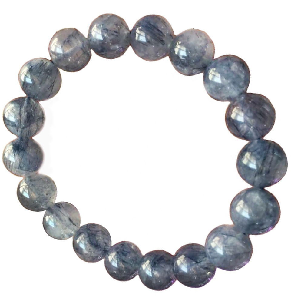 Хороший гладкий круглый драгоценный камень Свободные бусы булы рутилированный кварц 14