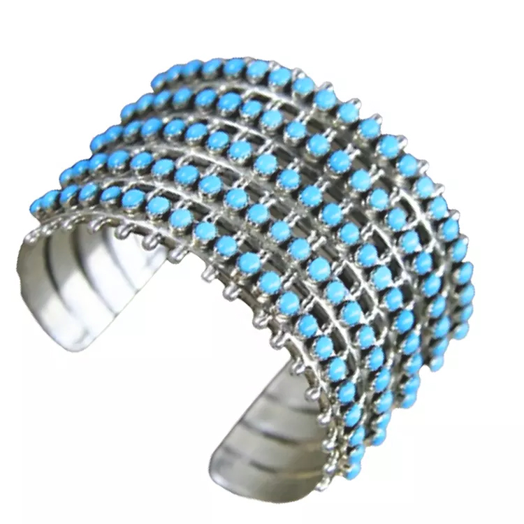 I-witle eshushu nge-Inraid i-Insquoioise yeNyaniso ye-purquoise sterling yesilivere 15