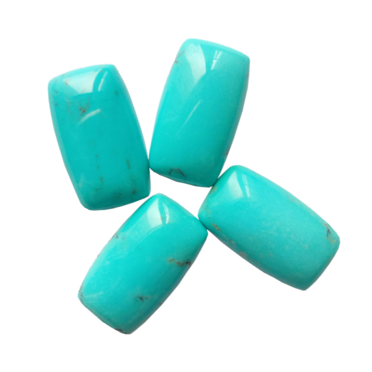 కింగ్‌మన్ టర్కోయిస్ స్లీపింగ్ బ్యూటీ కలర్ అరిజోనా టర్కోయిస్ కాబోకాన్ అందుబాటులో కుషన్ షేప్ ఆభరణాలు 15