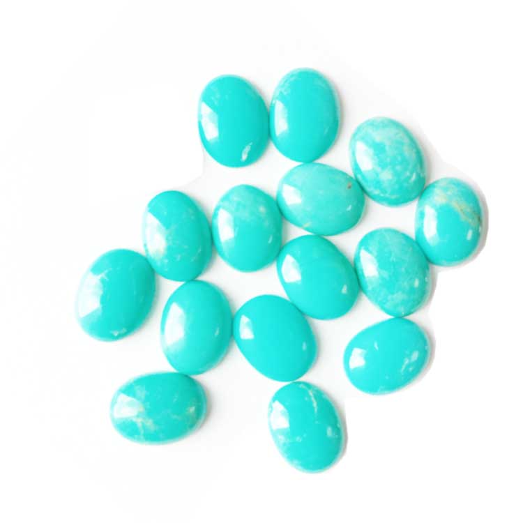 natural turquoise gemstone 16x22x7 MM Approx Beautiful Natural Turquoise Tibetan Gemstone Oval Shape Good Quality 15