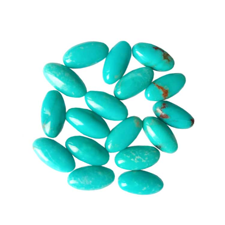 Guri i paprovuar i gurit të çmuar kinez bruz më të pastër blu ngjyrë blu gjysmë-të çmuar gur gjumi bukuri bruz 15