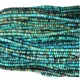 ZH Gems | высакаякасныя натуральныя сінія бірузовыя пацеркі 1
