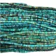 ZH Gems | высакаякасныя натуральныя сінія бірузовыя пацеркі 3