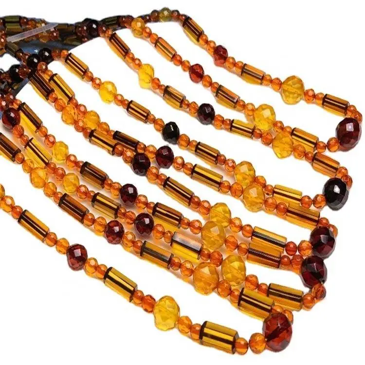 2021 fashion  amber  necklace jewelry 1