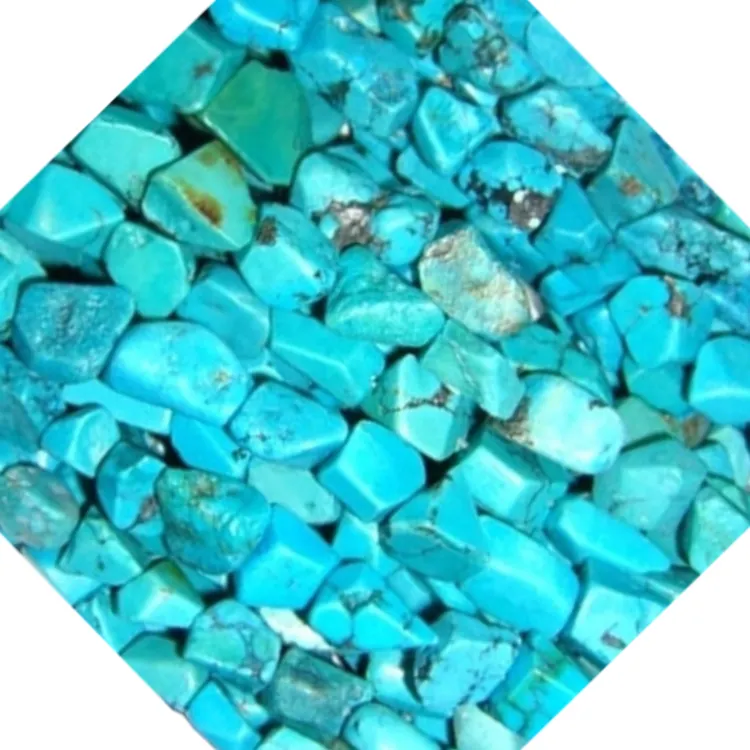 turquoise okun ilẹkẹ ni osunwon Owo | Awọn okuta iyebiye ZH 5