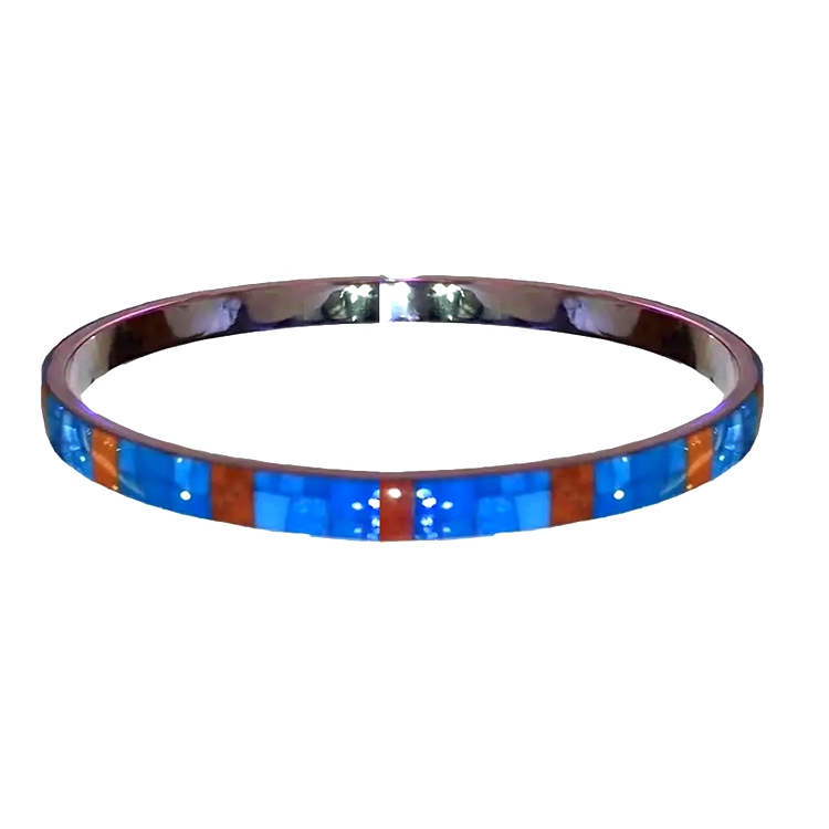 Isilivere ye-turquoise turquoise mosaic bangs turquooise mosaic brass rass 15