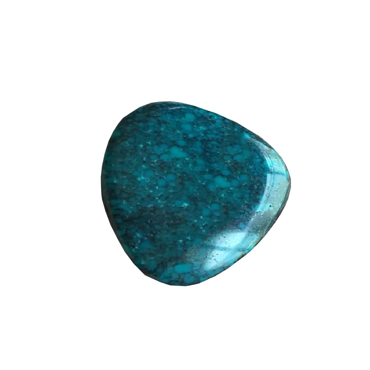 Dark bule spiderweb naturally turquoise free form cabochon make wholesale 1